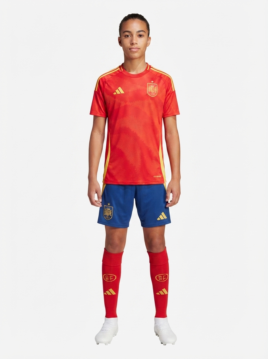Kids KIT Spain Home Jersey 2024/25