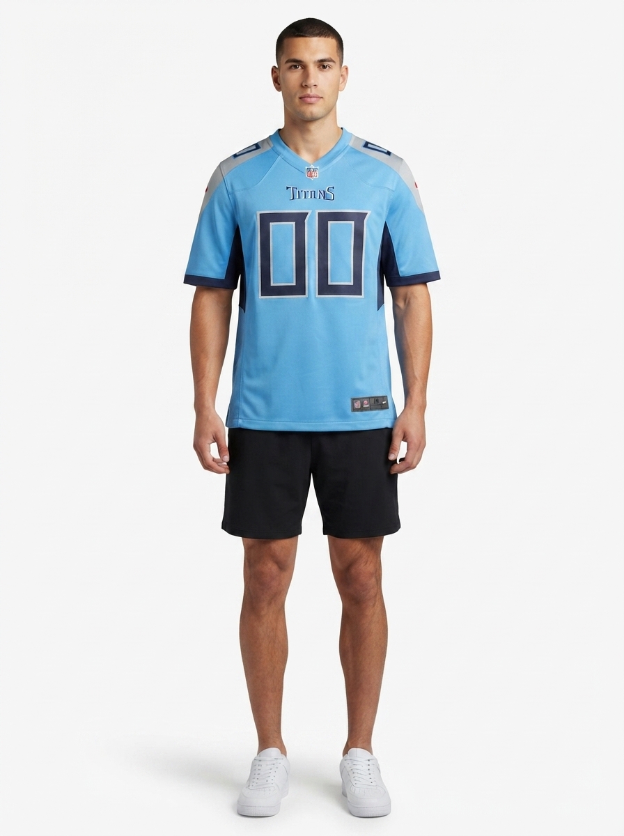 Tennessee Titans - Alternate Custom Game Jersey - Light Blue