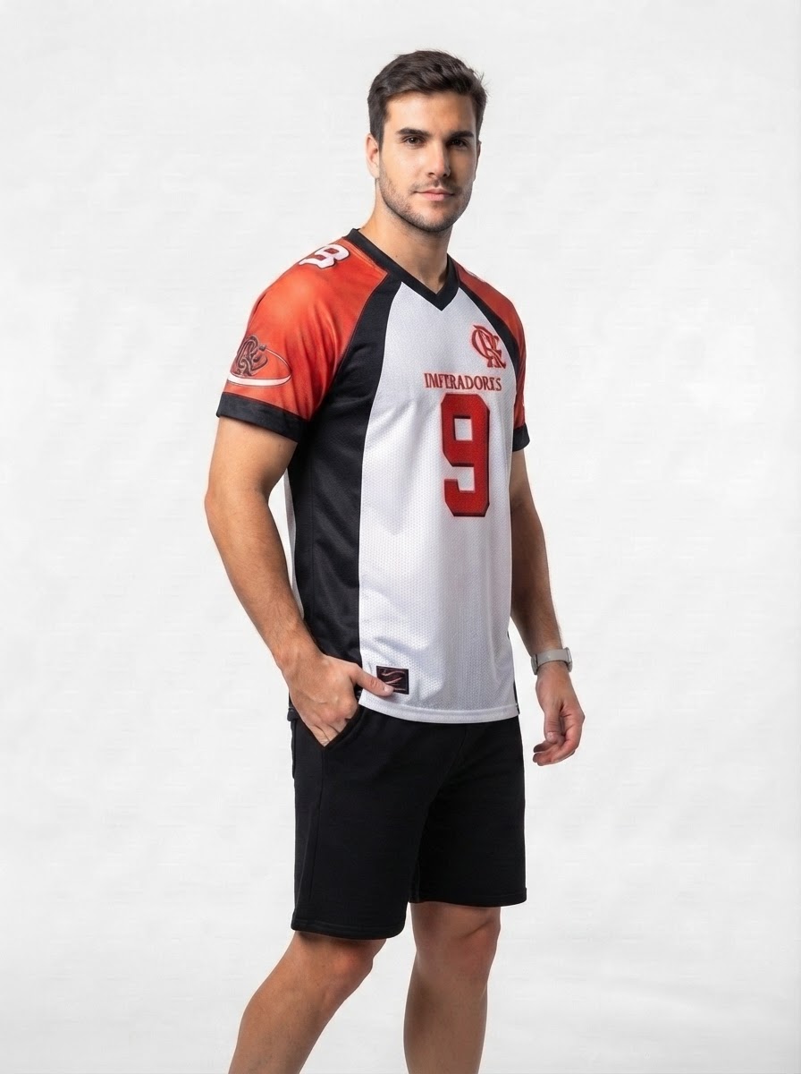 Flamengo 2025/26 No. 9 Imperadores - Futebol Americano