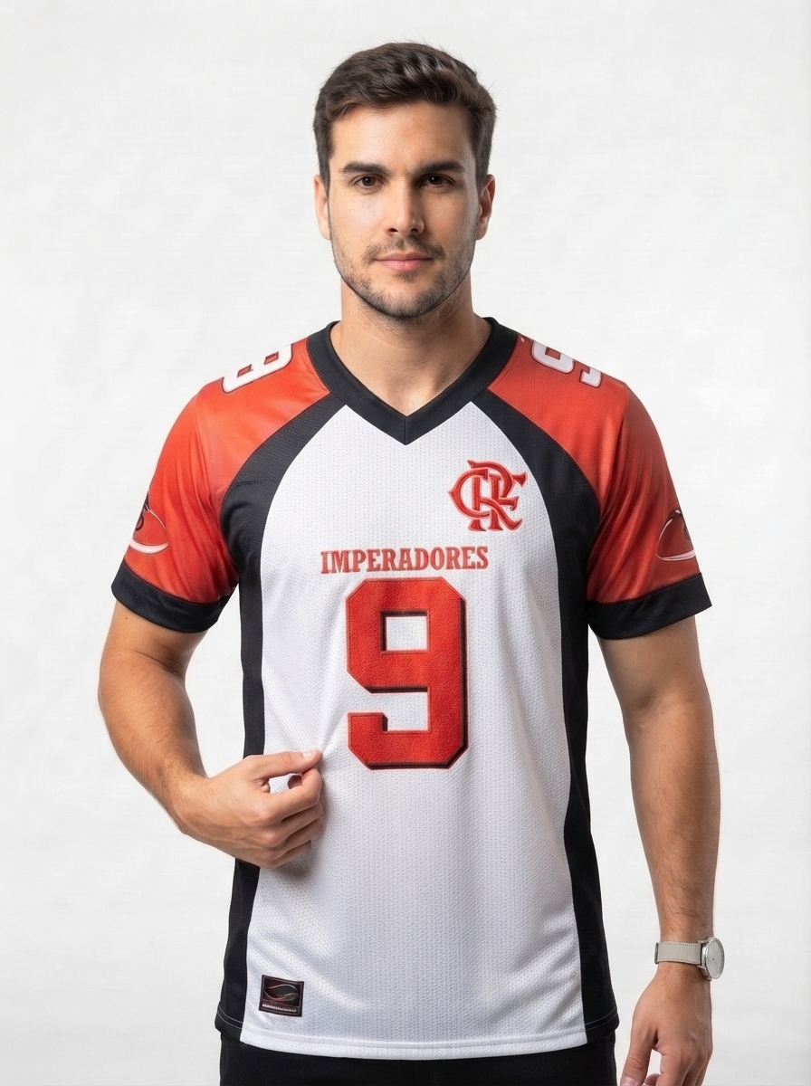 Flamengo 2025/26 No. 9 Imperadores - Futebol Americano