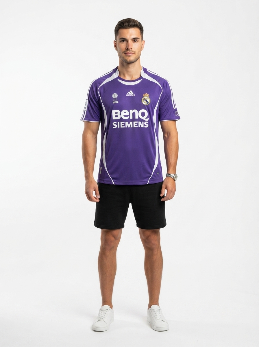 Real Madrid 06/07 II Away Jersey - Retro Version