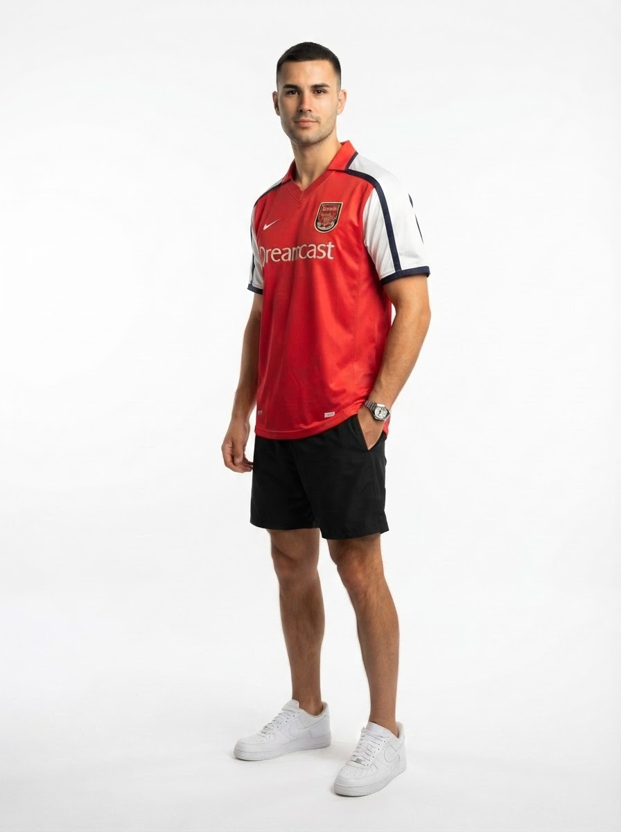Arsenal 01/02 I Home Jersey - Retro Version