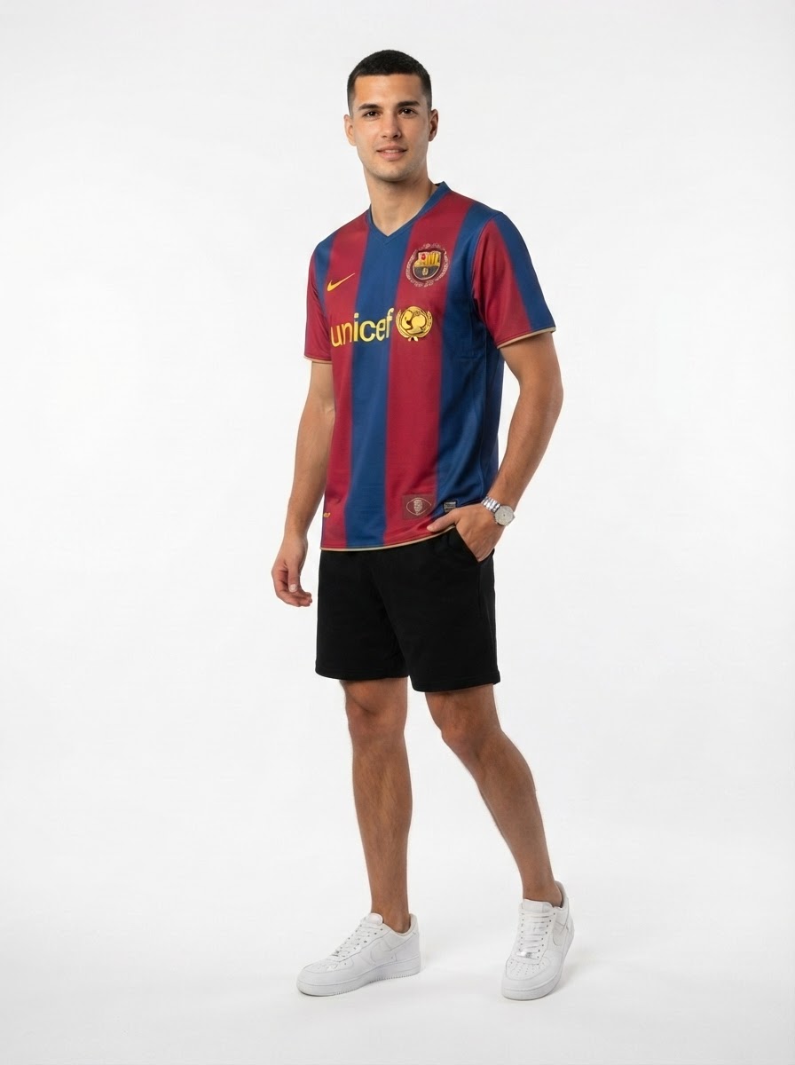 Barcelona 07/08 I Home Jersey - Retro Version