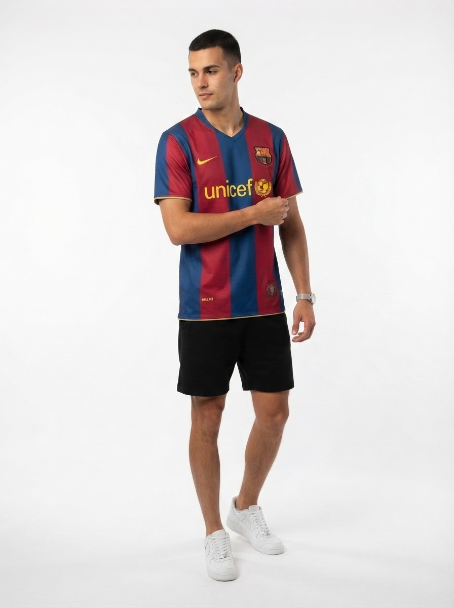 Barcelona 07/08 I Home Jersey - Retro Version