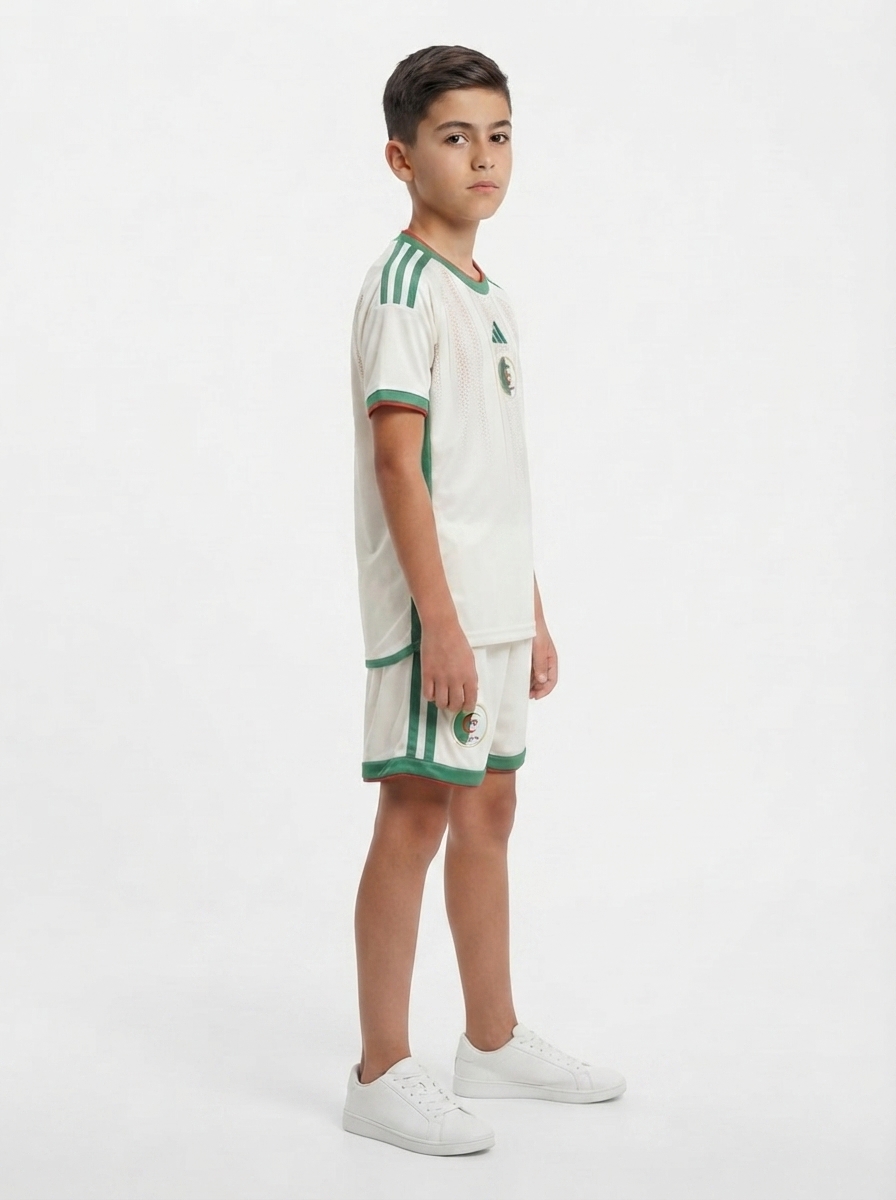 Kids Algeria 2026 World Cup Home Kit