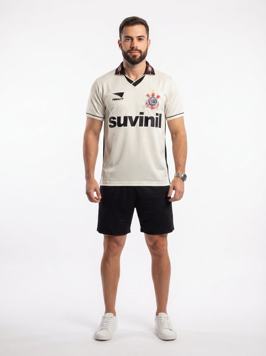 Corinthians 1996 I Home Jersey - Retro Version