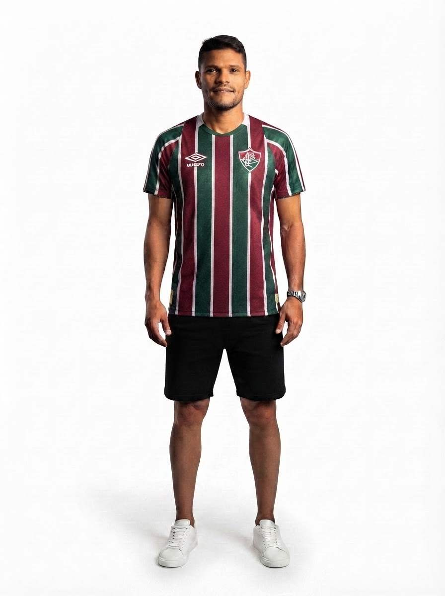 Fluminense Thiago Silva 3 Home Fan Jersey 2025/26