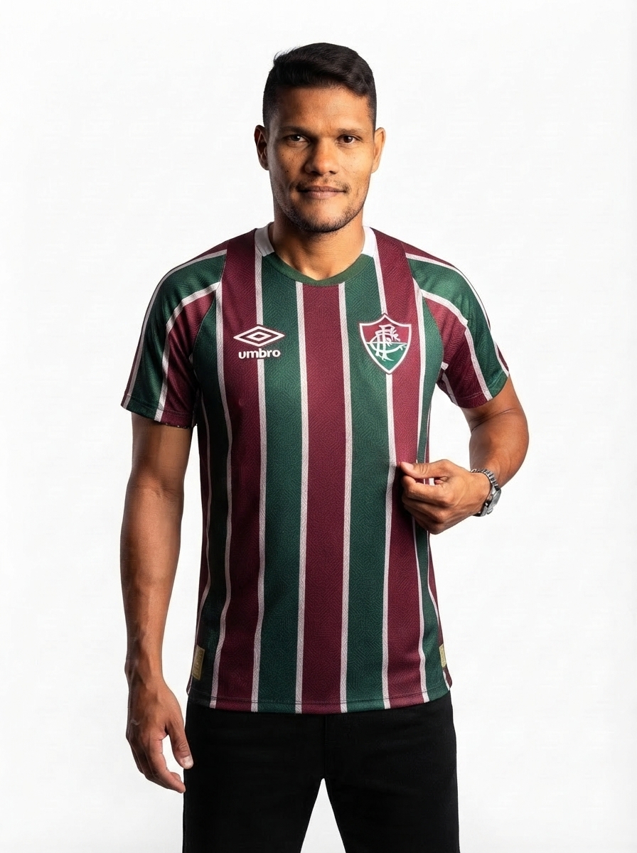 Fluminense Thiago Silva 3 Home Fan Jersey 2025/26