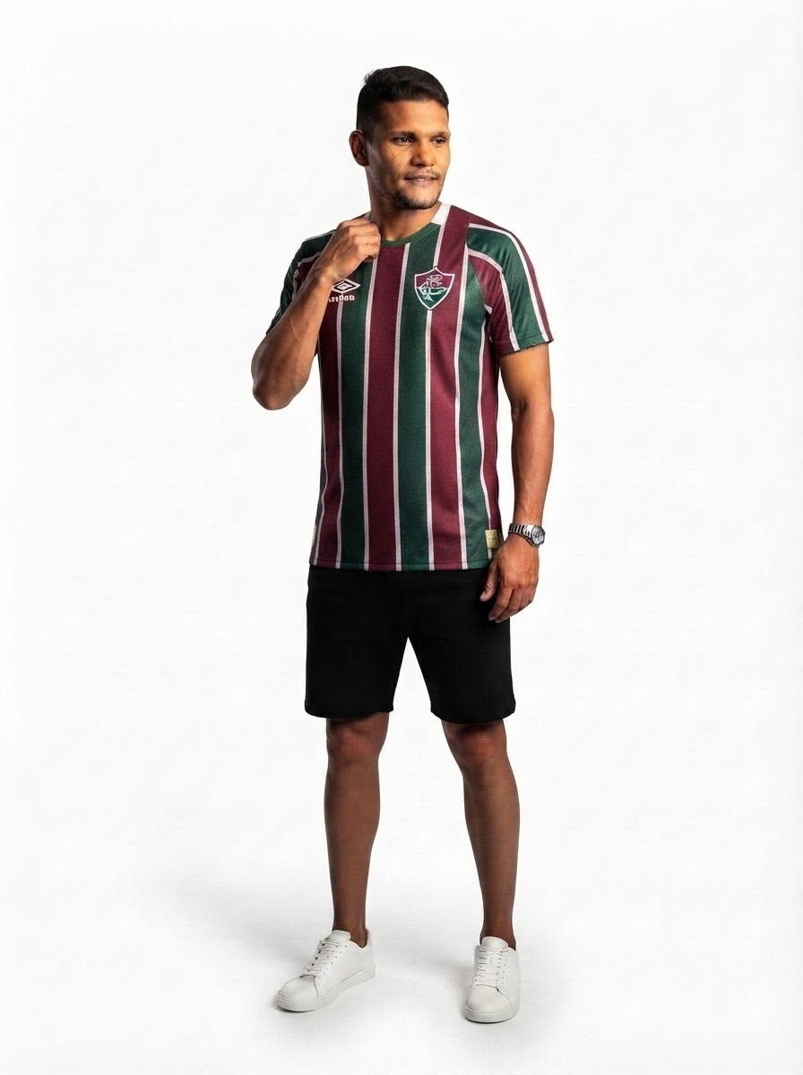 Fluminense Thiago Silva 3 Home Fan Jersey 2025/26
