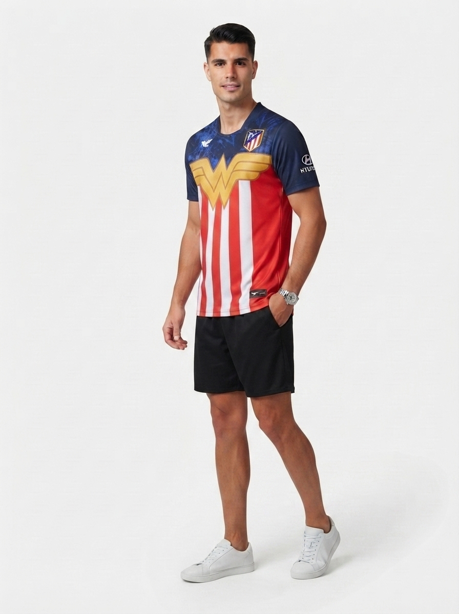 Atletico Madrid 2025/26 Fantasyt Wonder Woman Jersey