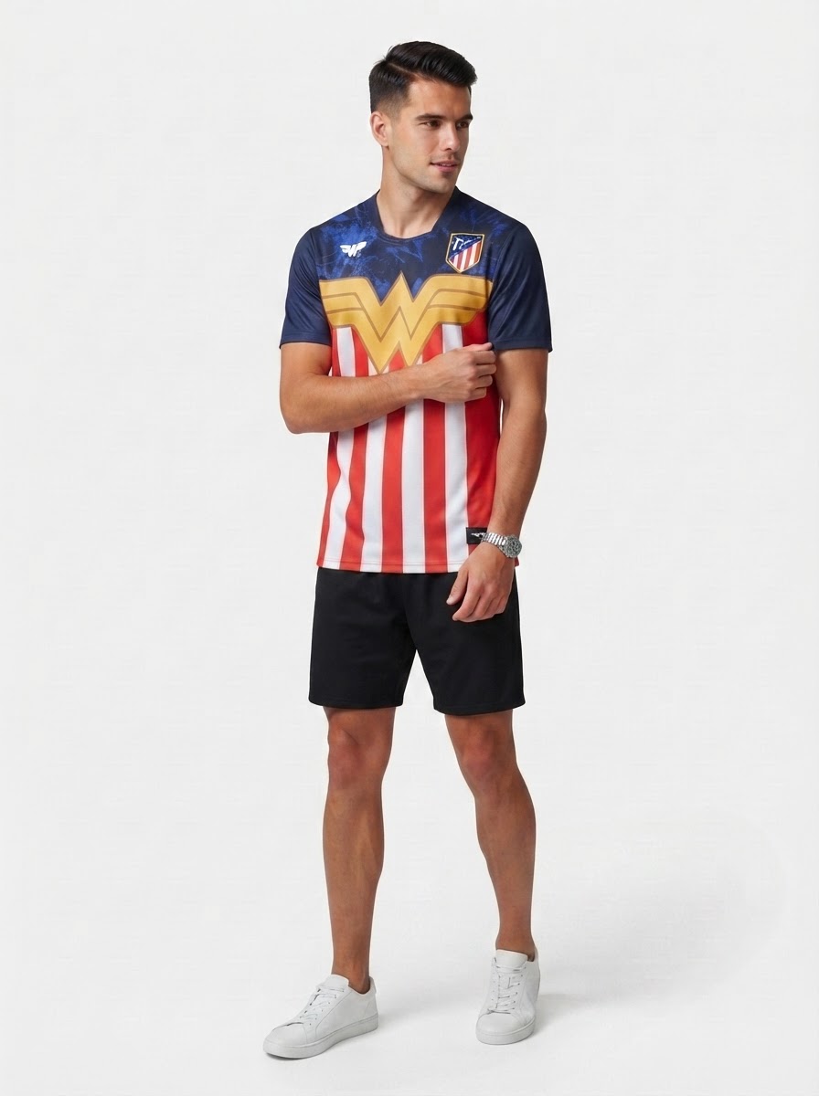 Atletico Madrid 2025/26 Fantasyt Wonder Woman Jersey