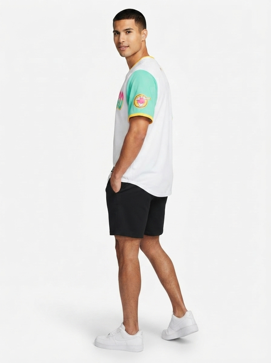 Jersey MLB San Diego Padres City Connect Torcedor Masculina Branca