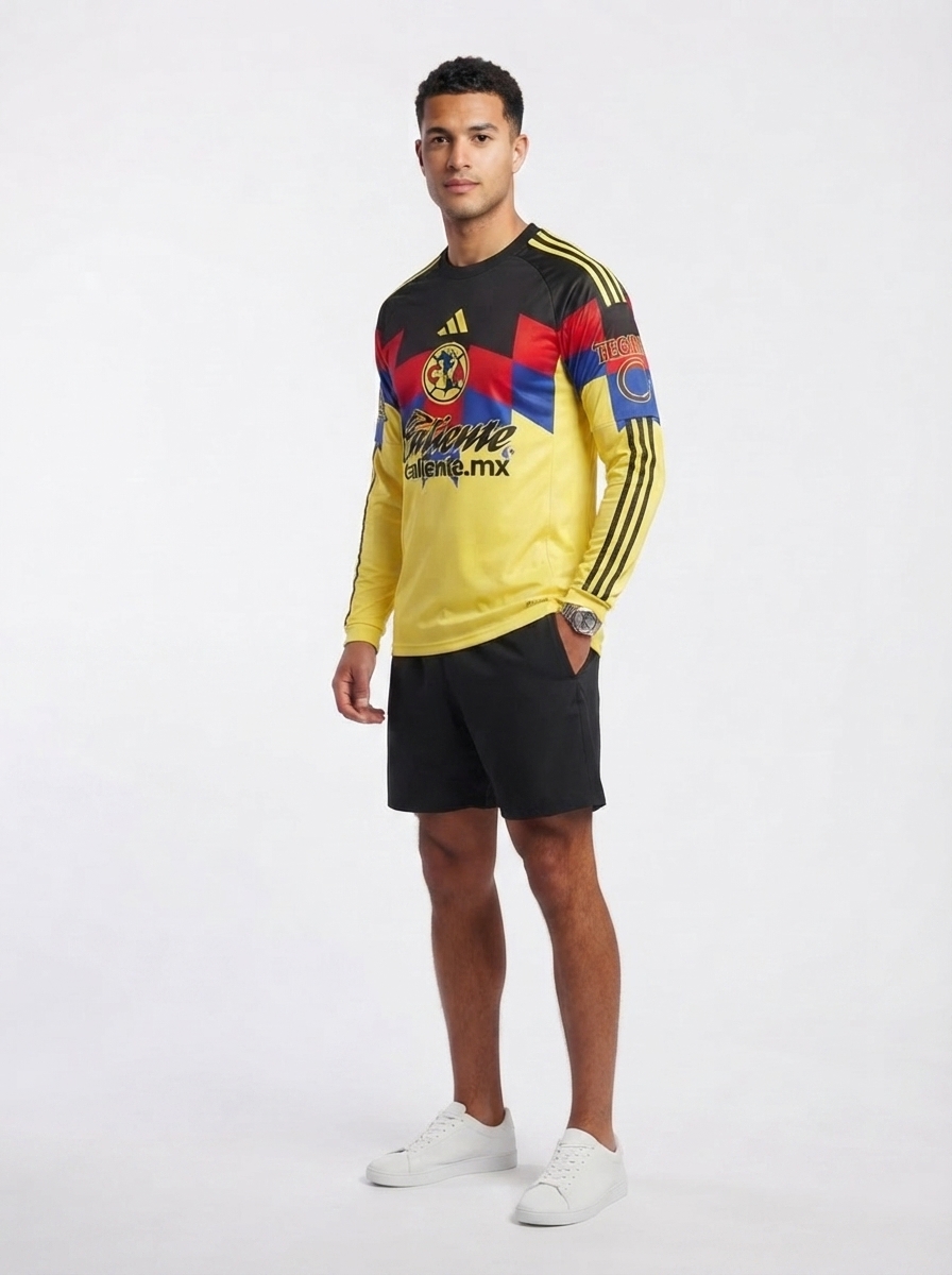 Club America Long Sleeve Home 2025/26 - Fan Version