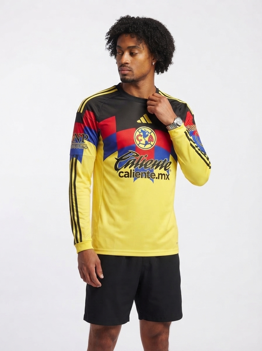 Club America Long Sleeve Home 2025/26 - Fan Version