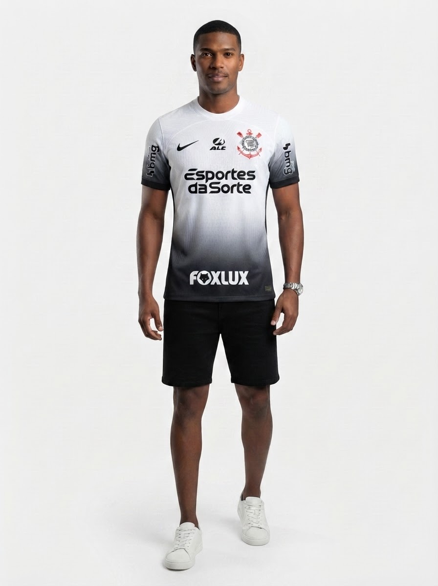Jersey Corinthians 2024/25 I Player [Slim Fit] with Sponsors [Slim Fit]