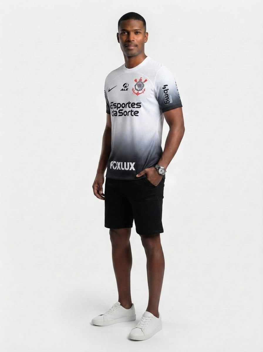 Jersey Corinthians 2024/25 I Player [Slim Fit] with Sponsors [Slim Fit]