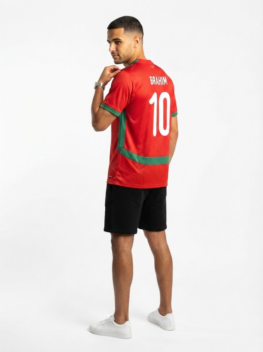 Marocco Brahim 10 Home Fan Jersey 2025/26
