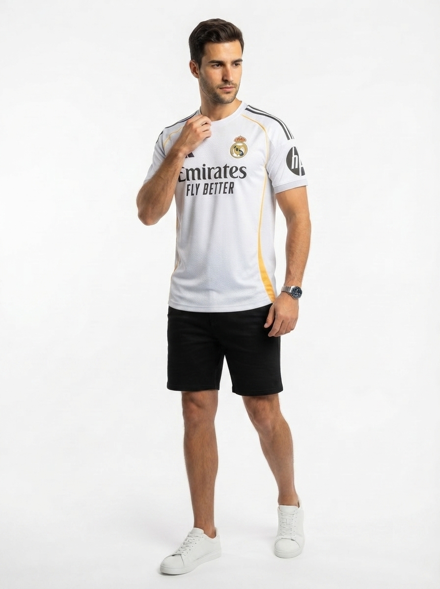 Real Madrid 25/26 I Home Jersey - Player Authentic Player [Slim Fit] Player [Slim Fit] Player [Slim Fit] Version - Slim Fit