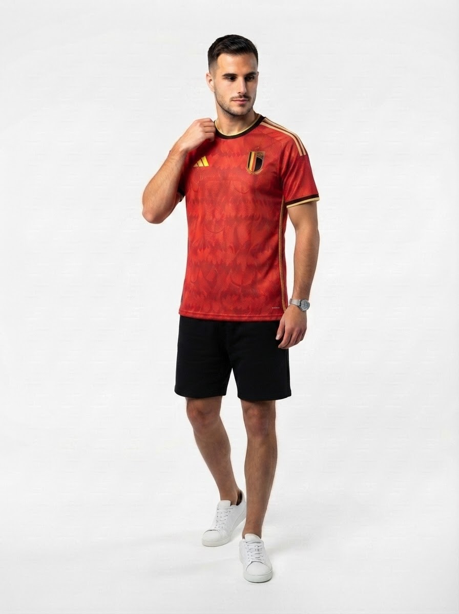 Belgium Home Authentic Player [Slim Fit] Player Shirt 2026 World Cup