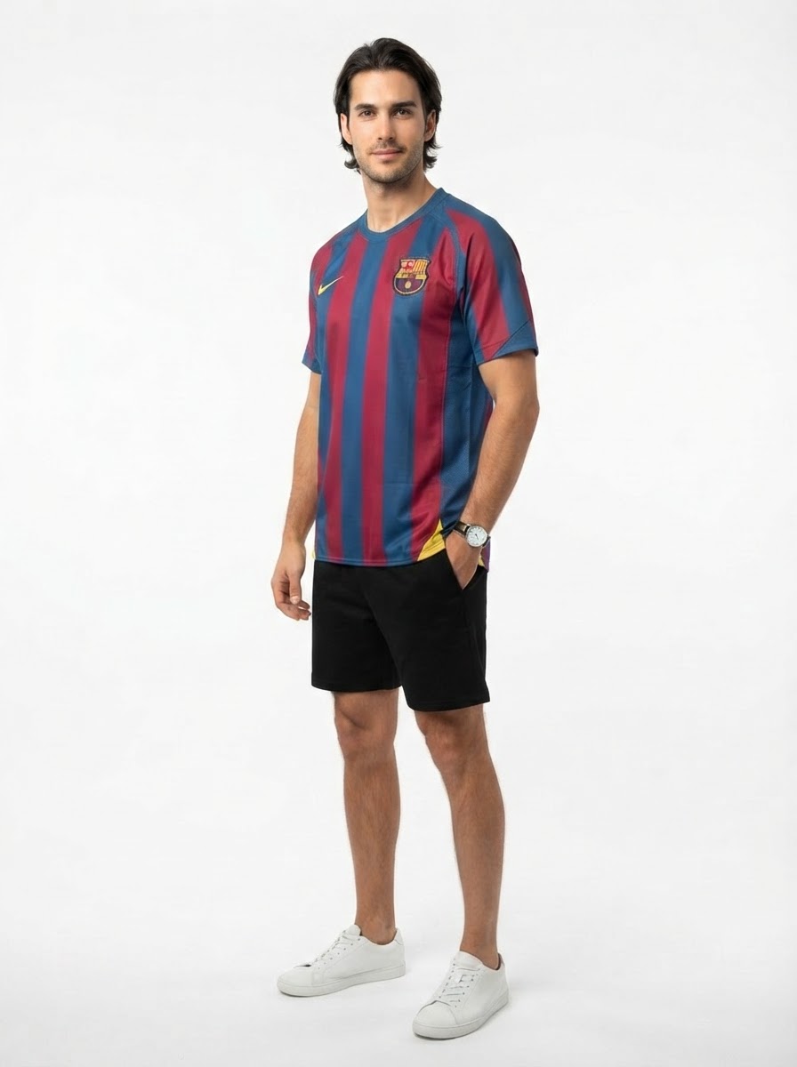 Barcelona 05/06 I Home Jersey - Retro Version