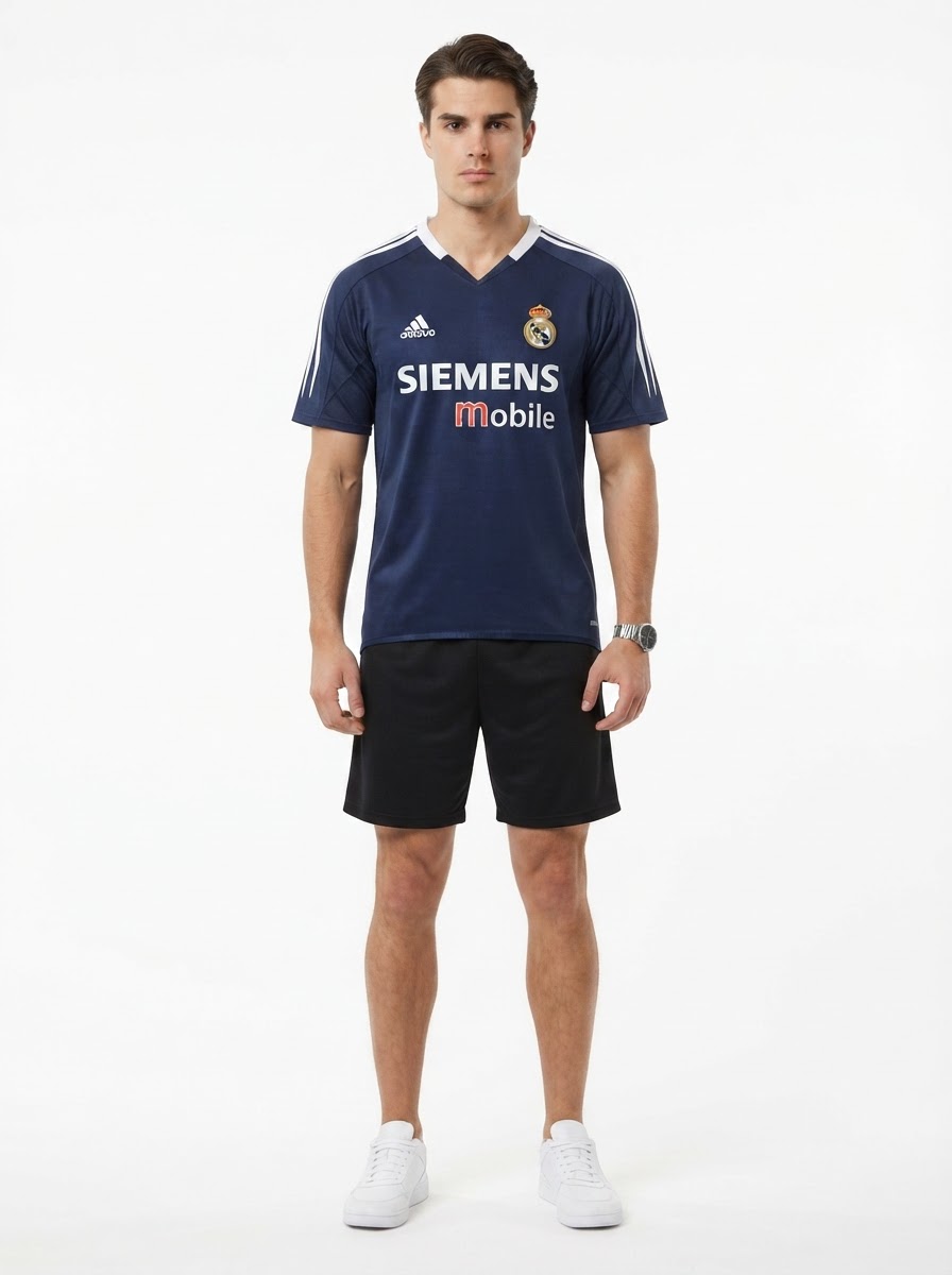 Real Madrid 04/05 II Away Jersey - Retro Version