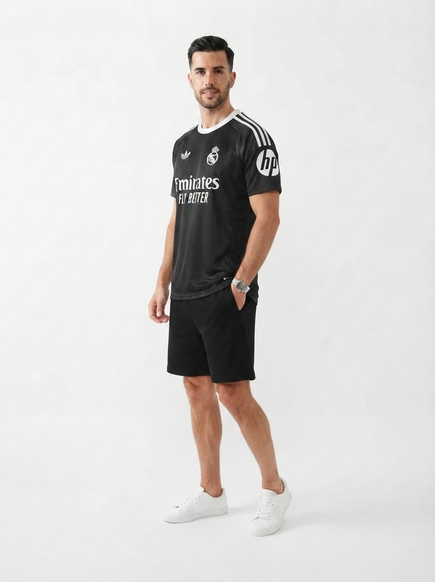 Real Madrid 2025/26 Training Jersey - Black