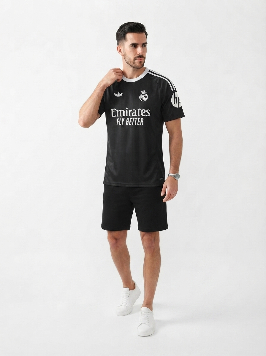 Real Madrid 2025/26 Training Jersey - Black