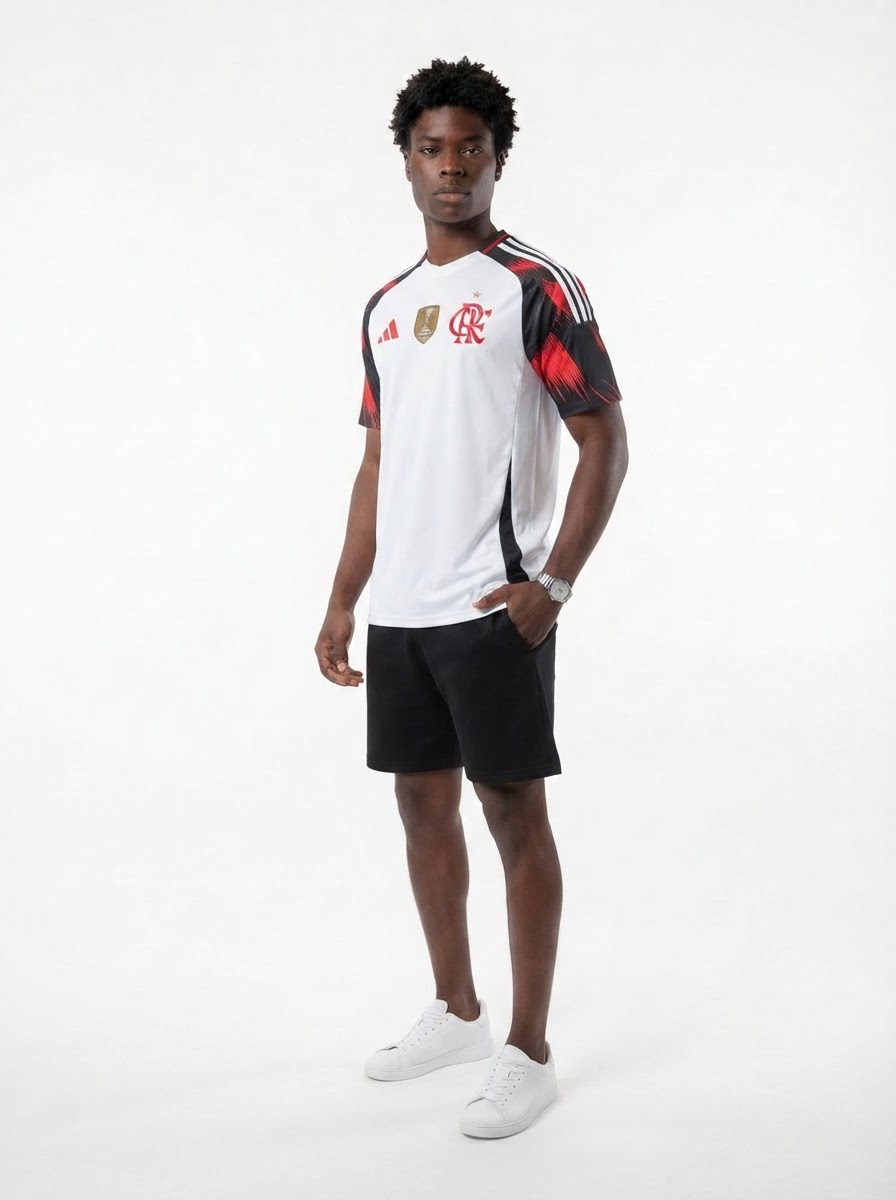 Jersey Flamengo 2025/26 II + Patch Mundial de Clubes