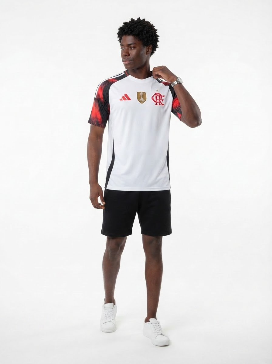 Jersey Flamengo 2025/26 II + Patch Mundial de Clubes