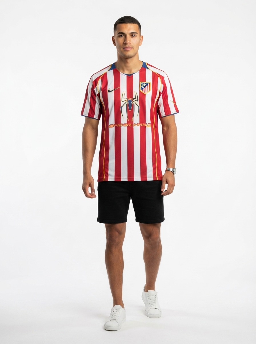 Atletico Madrid 04/05 I Home Jersey - Retro Version