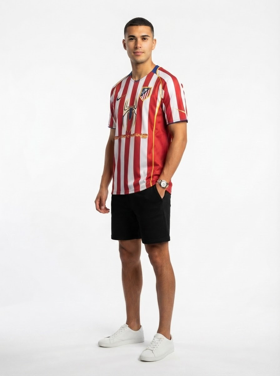 Atletico Madrid 04/05 I Home Jersey - Retro Version