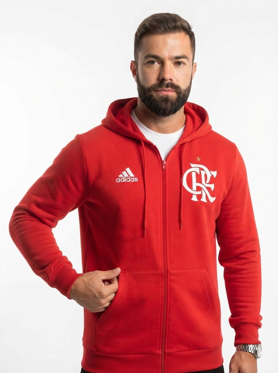 Moleton Flamengo Vermelha