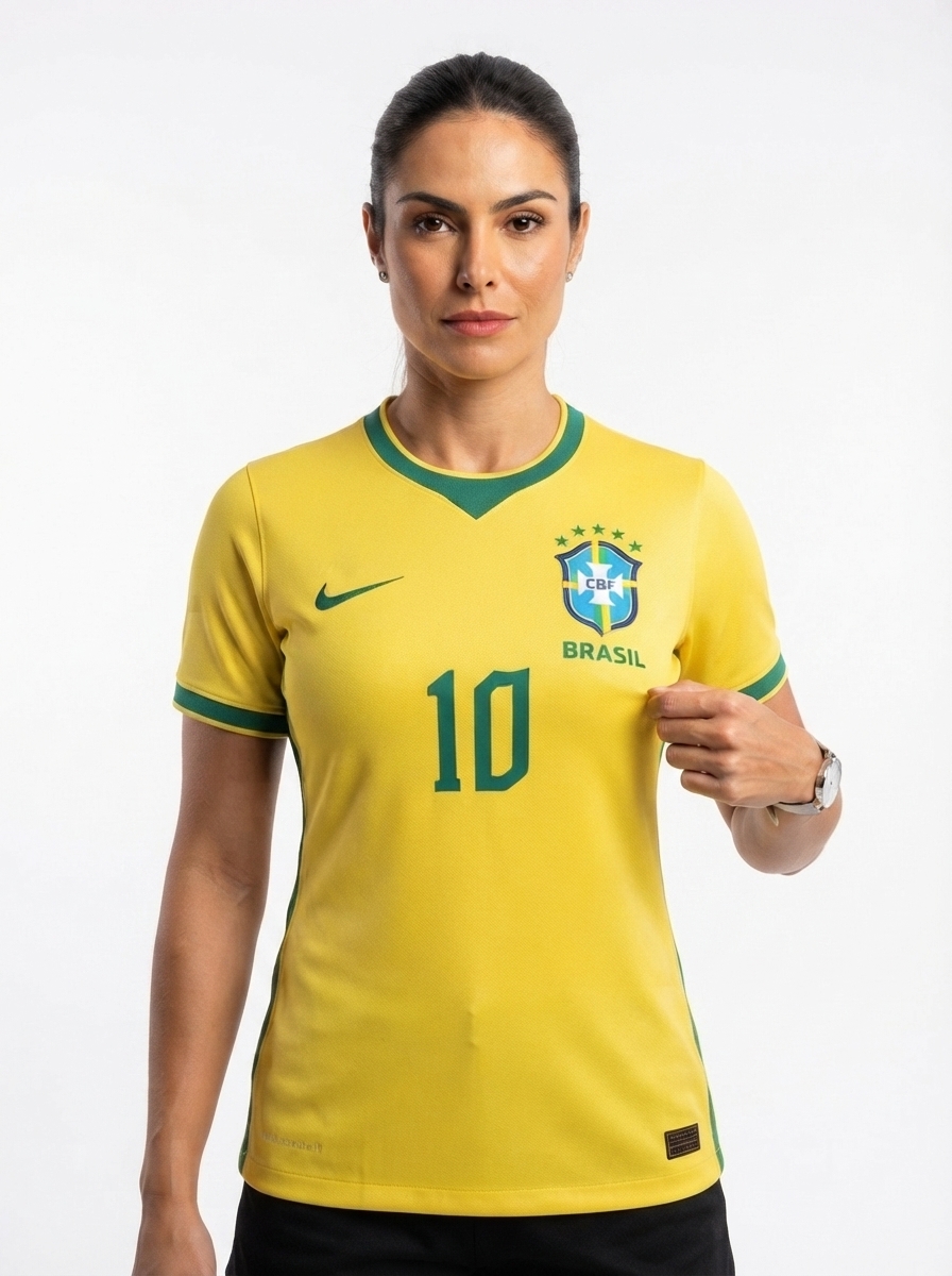 Brazil Away Jersey World Cup 2026 - Women #NEYMAR JR - 10