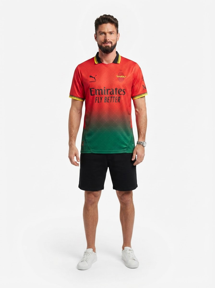 AC Milan 25/26 Commemorative Edition Jersey - Red - Fan Version