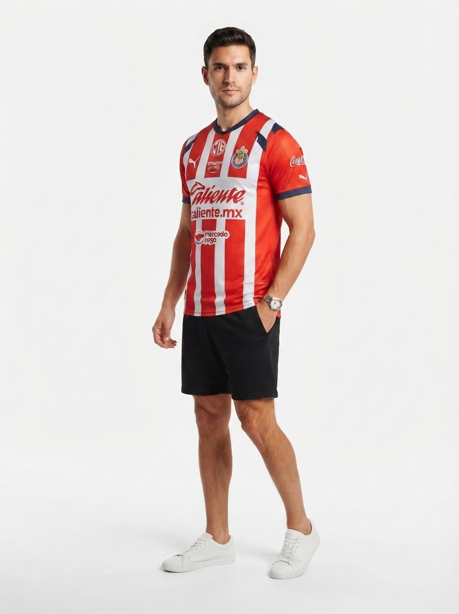 25/26 Player Chivas Home - Slim Fit