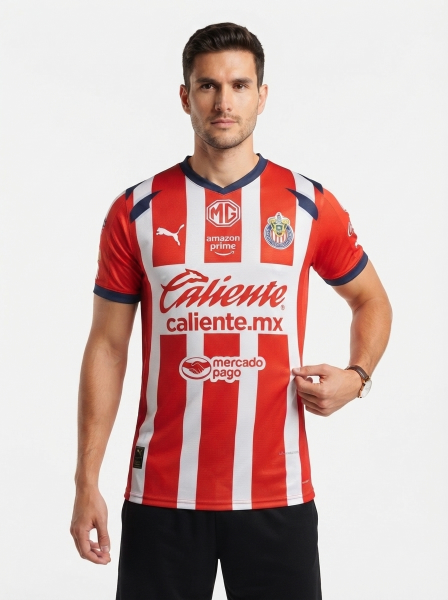 25/26 Player Chivas Home - Slim Fit