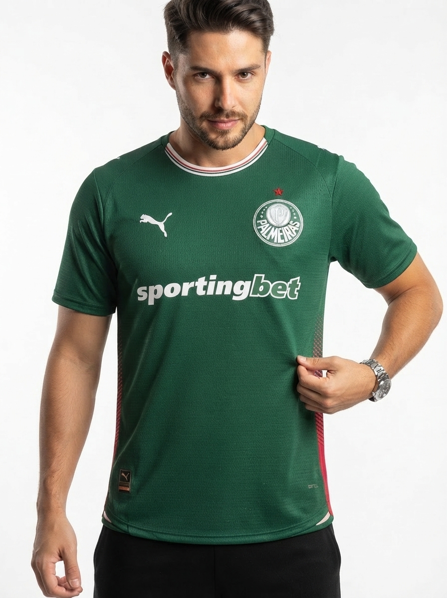 Palmeiras Home Authentic Player 2026 - [Slim Fit] Sponsor