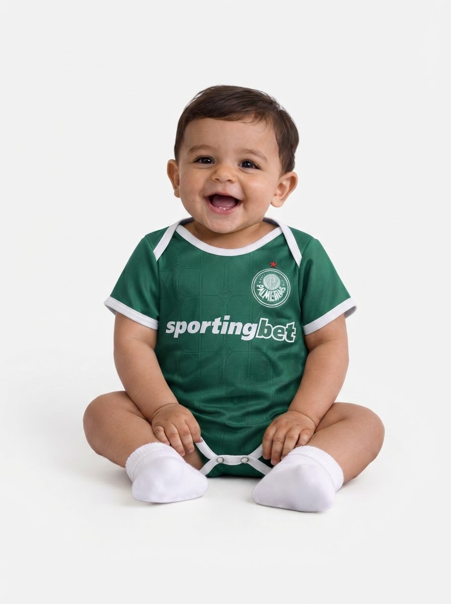 Body Baby Palmeiras 25/26 Green