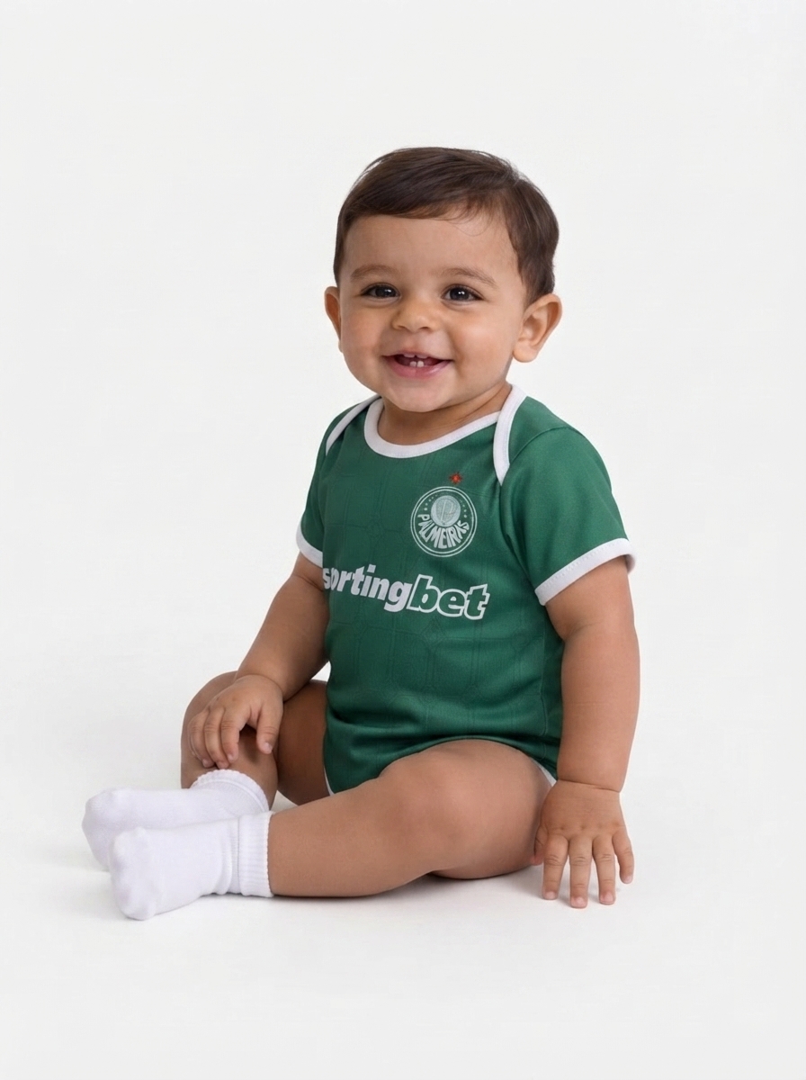 Body Baby Palmeiras 25/26 Green