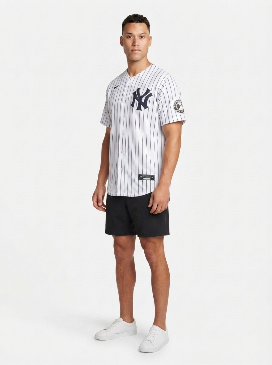 Jersey MLB New York Yankees I Torcedor Masculina Listrada Aaron Judge 99