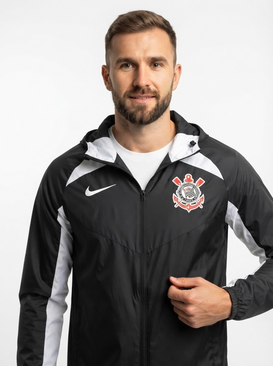 Jaqueta Corta-Vento Corinthians