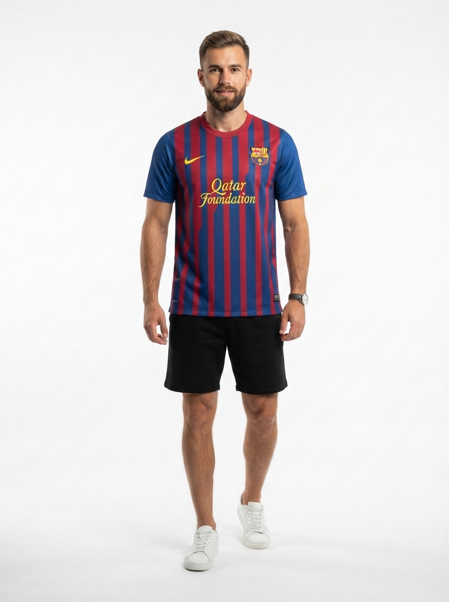 Barcelona 11/12 I Home Jersey - Retro Version