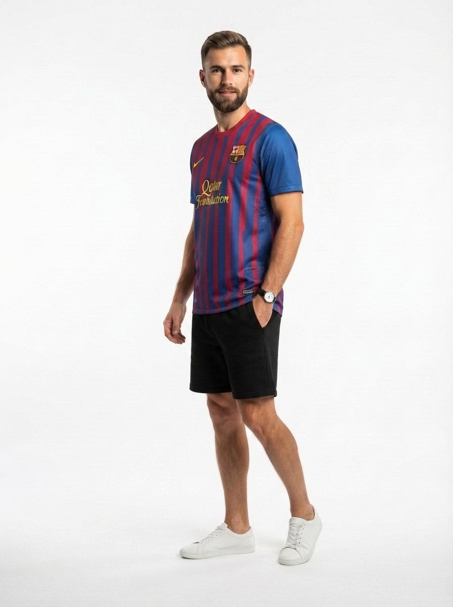 Barcelona 11/12 I Home Jersey - Retro Version