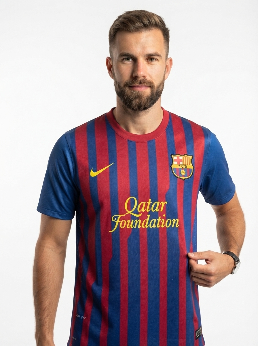 Barcelona 11/12 I Home Jersey - Retro Version