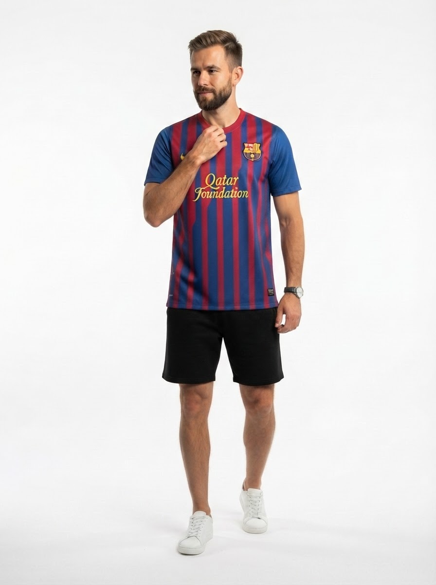 Barcelona 11/12 I Home Jersey - Retro Version