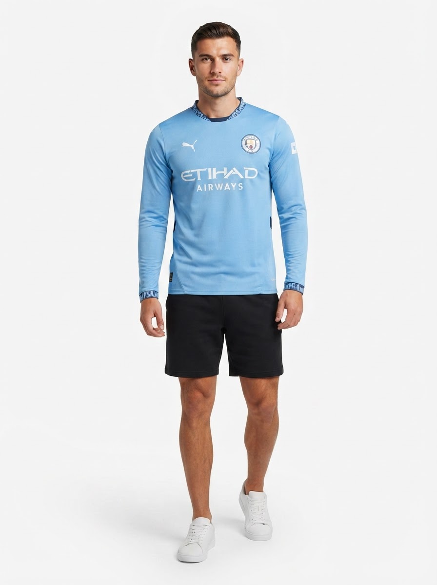 Manchester City 24/25 I Home Jersey - Long Sleeve