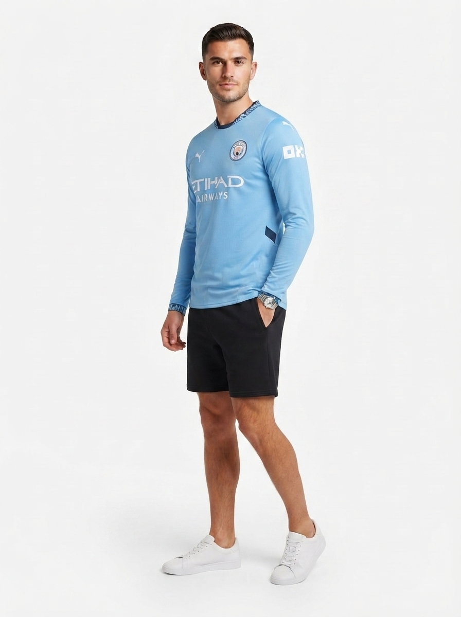 Manchester City 24/25 I Home Jersey - Long Sleeve
