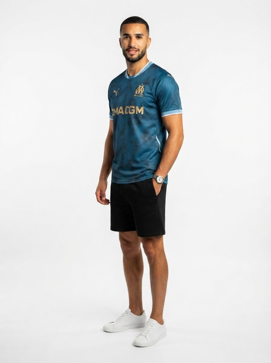 Marseille 24/25 II Away Jersey - Fan Version