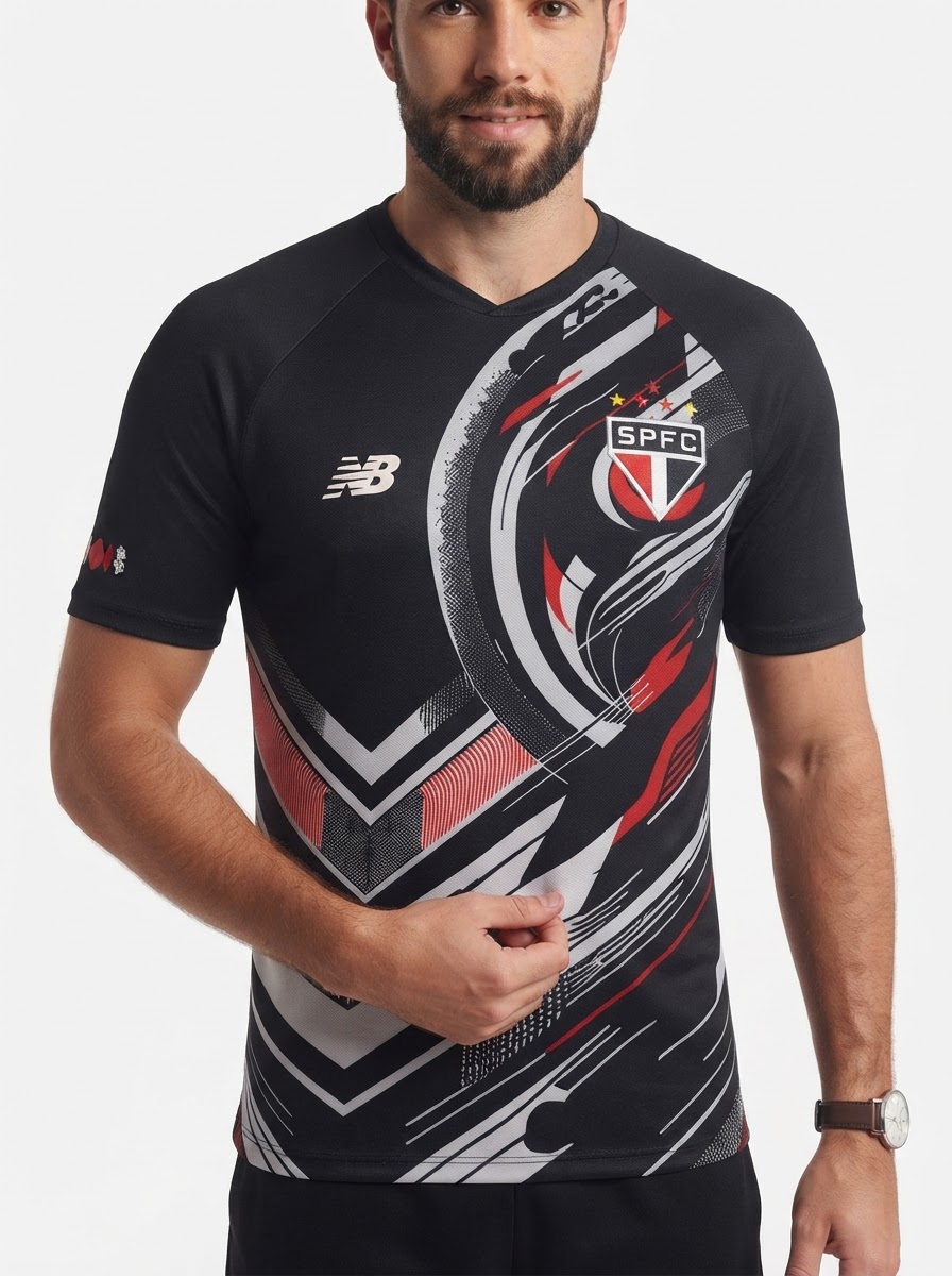 Jersey São Paulo 2025/26 Pré-Jogo
