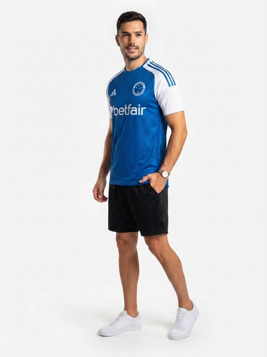 Jersey Cruzeiro 2025/26 I - Kaio Jorge N°19